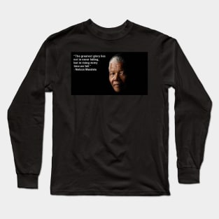 Nelson Mandela Long Sleeve T-Shirt